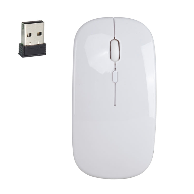 เมาส์ออปติคอลไร้เสียงไร้สาย 2.4GHz ปรับความละเอียด 1600DPI 3 ระดับ HXSJ M80 สีทอง ทองกุหลาบ เงิน ขาว ดำ เทา