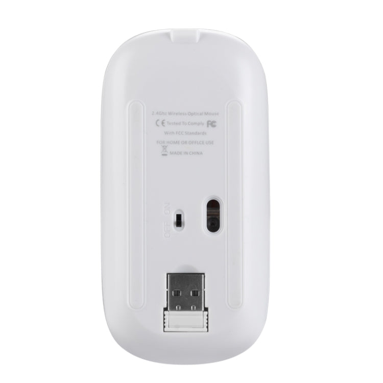 เมาส์ออปติคอลไร้เสียงไร้สาย 2.4GHz ปรับความละเอียด 1600DPI 3 ระดับ HXSJ M80 สีทอง ทองกุหลาบ เงิน ขาว ดำ เทา