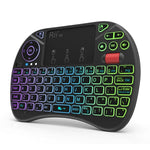 คอมโบทัชแพดขนาด 2.5 นิ้ว พร้อมไฟแบ็คไลท์ (สีดำ), Rii X8