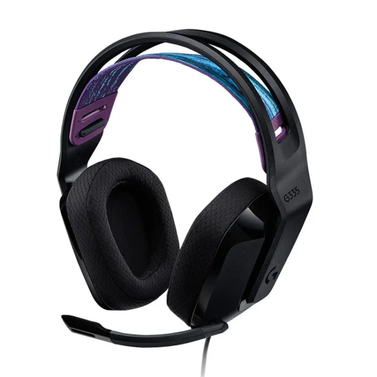 หูฟังเกมมิ่ง Logitech G335 แบบพับได้ มีไมโครโฟน