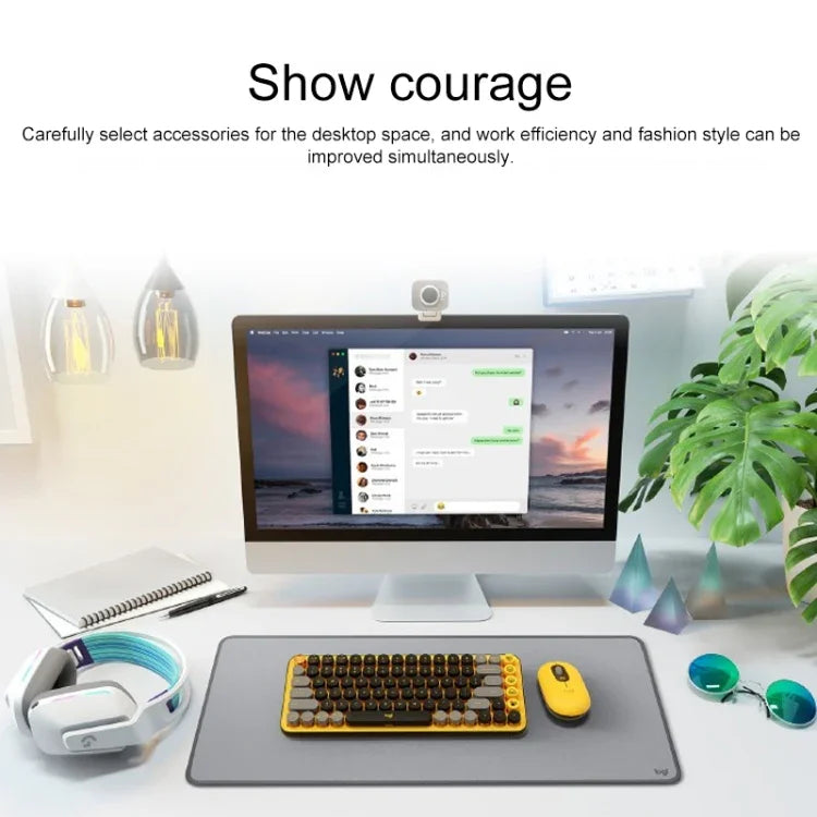 เมาส์ไร้สายพกพาสำหรับสำนักงาน Logitech