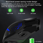 เมาส์เกมมิ่งไร้สายแบบเงียบ ET X-08 7 ปุ่ม 2400DPI 2.4G พร้อมตัวรับ USB และไฟหลังสีสันสดใส