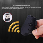 เมาส์แหวนไร้สายชาร์จซ้ำได้ GM306DM Bluetooth + 2.4GHz สองโหมด สำหรับนิ้วขี้เกียจ