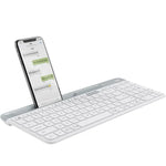 คีย์บอร์ดไร้สาย Logitech K580 แบบบางและเบา ใช้งานได้หลายอุปกรณ์ พร้อมที่วางโทรศัพท์