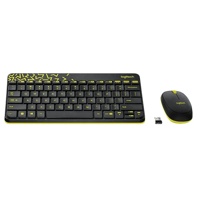 Logitech MK240 ชุดคีย์บอร์ดและเมาส์ไร้สาย Nano