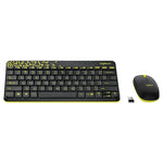 Logitech MK240 ชุดคีย์บอร์ดและเมาส์ไร้สาย Nano