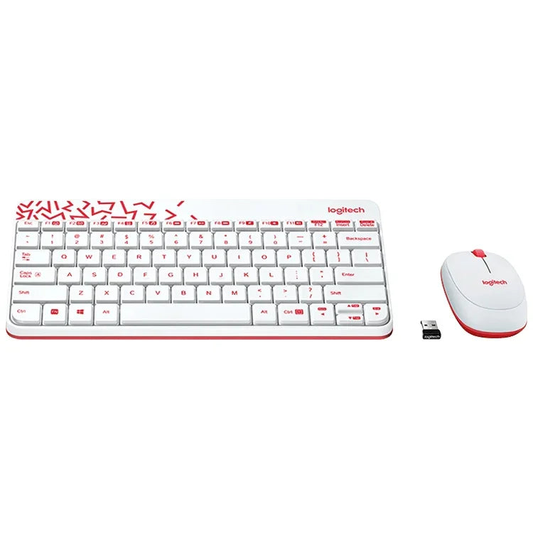 Logitech MK240 ชุดคีย์บอร์ดและเมาส์ไร้สาย Nano