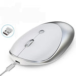 HXSJ T36 เมาส์บลูทูธไร้สาย 2.4G Bluetooth 5.0+3.0 สามโหมดดีไซน์เงียบ