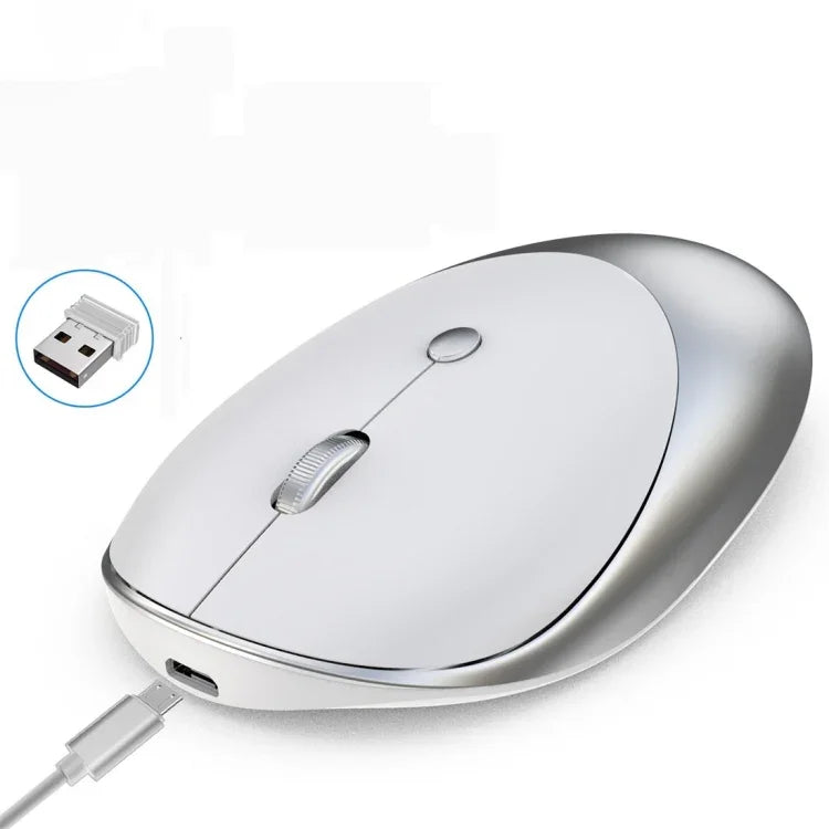 HXSJ T36 เมาส์บลูทูธไร้สาย 2.4G Bluetooth 5.0+3.0 สามโหมดดีไซน์เงียบ