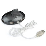 เมาส์ออปติคอลไร้สายชาร์จได้ 2.4G 1200 DPI พร้อม USB HUB 3 พอร์ต / แท่นชาร์จ รุ่น MZ-012