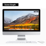 TM-823 เมาส์ไร้สาย 2.4G 1200 DPI แบบสัมผัสเลื่อน สำหรับ Mac เดสก์ท็อป โน้ตบุ๊ก