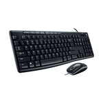 ชุดคีย์บอร์ดและเมาส์มีสาย Logitech MK200