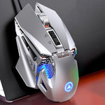 YINDIAO G10 เมาส์เกมมิ่งกลไกโลหะมีสาย 7 ปุ่ม ปรับได้ 7 โหมด 7200DPI พร้อมไฟ RGB รุ่นเวอร์ชันเสียง