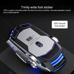 YINDIAO เมาส์เกมมิ่งกลไกมีสาย 7 ปุ่ม ปรับได้ 4 โหมด 3200DPI พร้อมไฟ RGB รุ่นเวอร์ชันเงียบ