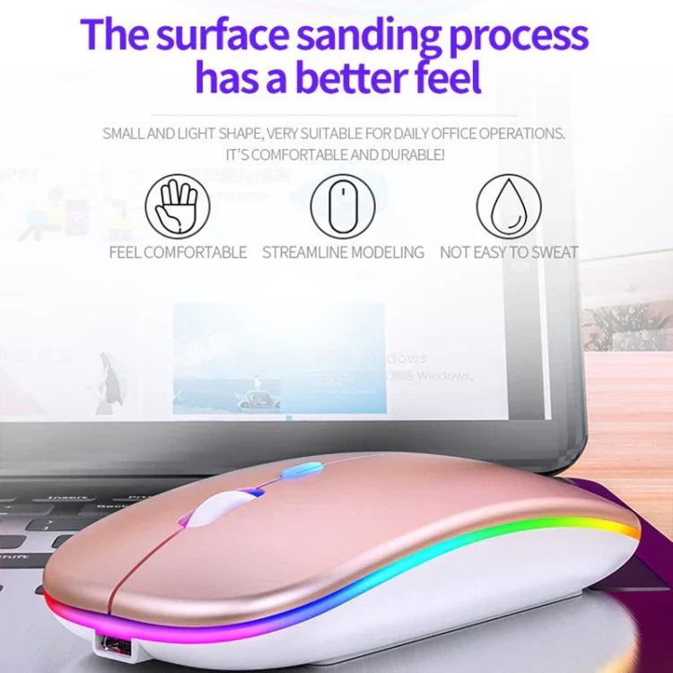 เมาส์ไร้สาย YINDIAO A2 2.4GHz 1600DPI ปรับได้ 3 โหมด แบบเงียบ ใช้แบตเตอรี่ รุ่นแบตเตอรี่
