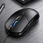 เมาส์มีสายธุรกิจ YINDIAO G2 1000DPI 3 ปุ่ม ไฟ RGB