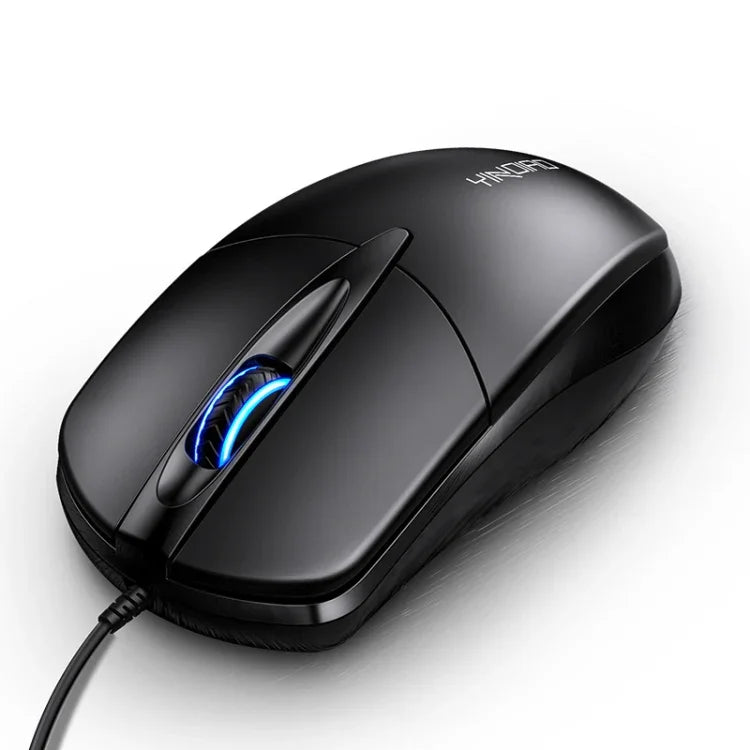 เมาส์มีสายธุรกิจ YINDIAO G2 1000DPI 3 ปุ่ม ไฟ RGB