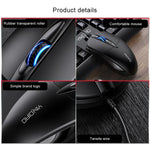 เมาส์มีสายธุรกิจ YINDIAO G2 1000DPI 3 ปุ่ม ไฟ RGB
