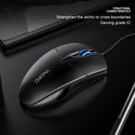 เมาส์มีสายธุรกิจ YINDIAO G2 1000DPI 3 ปุ่ม ไฟ RGB