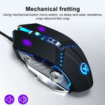 เมาส์เกมมิ่งมีสาย GM20 3200DPI ปรับได้ 4 โหมด 7 ปุ่ม ไฟ RGB สีดำ สีขาว