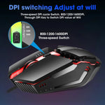 เมาส์เกมมิ่งมีสาย ZGB K3 USB ไฟ RGB