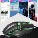 เมาส์เกมมิ่งมีสาย ZGB K3 USB ไฟ RGB