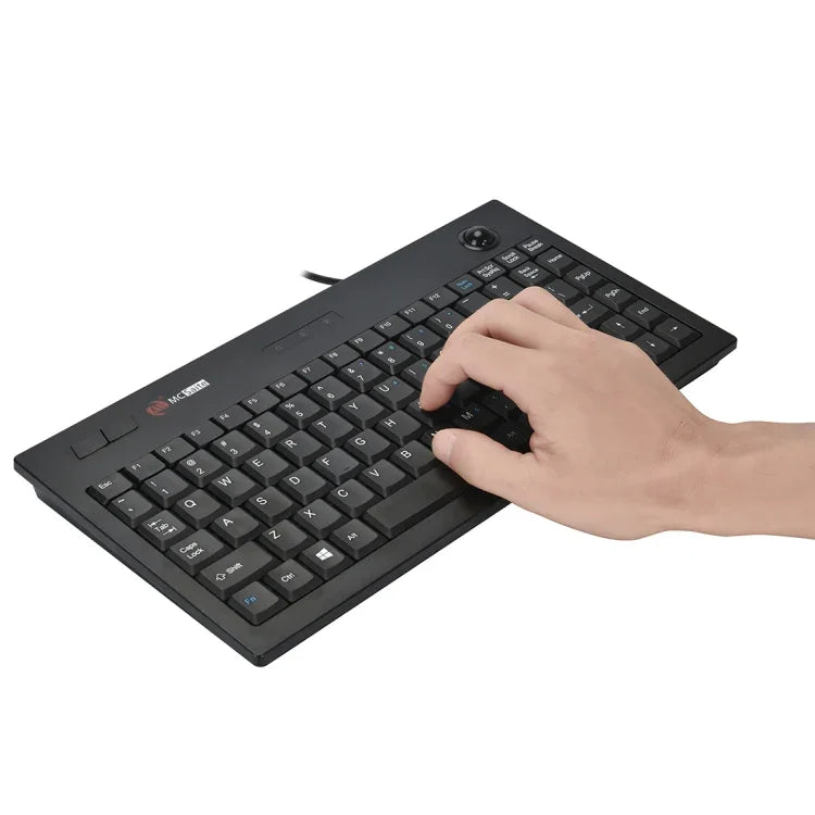 คีย์บอร์ดมัลติมีเดียมีสาย MC Saite MC-9712 88 ปุ่ม พร้อมลูกบอลควบคุม สำหรับ Windows