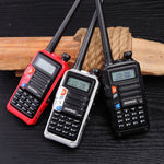 วิทยุสื่อสารมือถือ Baofeng BF-UV5R Plus S9 FM พร้อมปลั๊ก US สีดำ, สีแดง, สีเงิน
