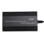ที่ชาร์จโน้ตบุ๊ก 100W แบบสากล พร้อมที่ชาร์จในรถยนต์ อะแดปเตอร์ไฟ AC และอะแดปเตอร์ไฟ 8 ตัว พร้อมพอร์ต USB 1 ช่อง สำหรับ Samsung, Sony, Asus, Acer, IBM, HP, DELL, ปลั๊ก UK, ปลั๊ก AU, ปลั๊ก EU, ปลั๊ก UK