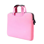 15.4 inch Portable Air Permeable Handheld Sleeve Bag for MacBook Air / Pro, Lenovo and other Laptops, Size: 38x27.5x3.5cm, 15.4 inch Grey, 15.4 inch Green, 15.4 inch Pink, 15.4 inch Black