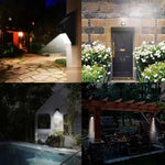 ไฟ LED 20 ดวง สำหรับลานบ้าน / สวน / บ้าน / ทางรถ / บันได / ผนังนอกอาคาร, แสงสีขาว 20 ดวง