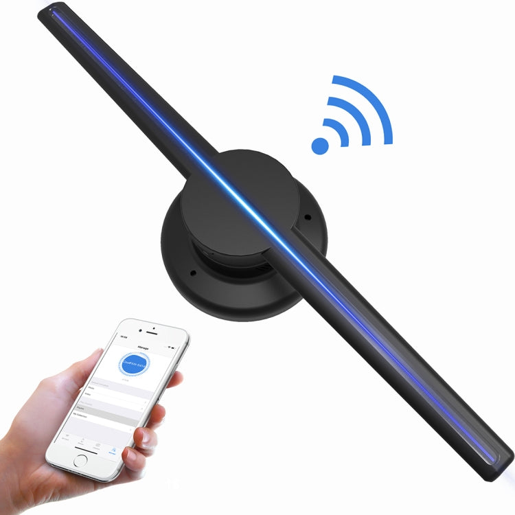 จอแสดงผลโฮโลกราฟิก 3D ขนาดเส้นผ่านศูนย์กลาง 42 ซม. ควบคุมผ่านแอป WiFi ความละเอียด 640 x 640 พิกเซล 320 LEDs รองรับการ์ด Micro SD