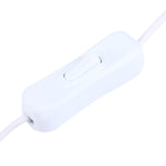 ไฟ LED 30 ดวง 5050 SMD กันน้ำมาตรฐาน IP65 พร้อมสายสวิตช์ต่อยาว 1 ม., กว้าง 10 มม.