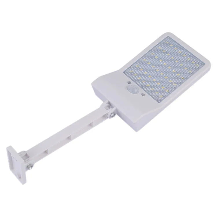 โคมไฟแบนพลังงานแสงอาทิตย์ 6W 800LM 48 LEDs พร้อมขาตั้งและรีโมทคอนโทรล