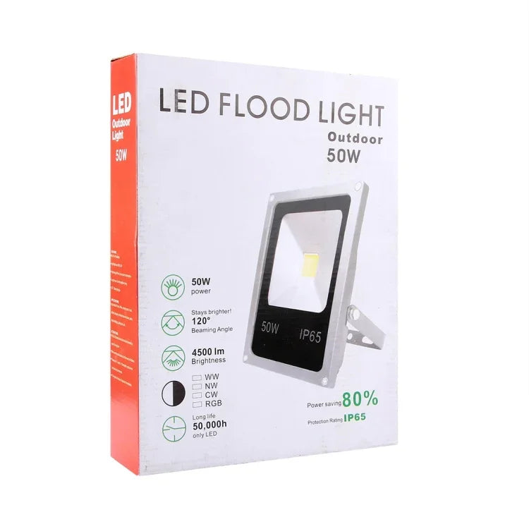 โคมไฟ 4500LM, AC 85-265V, 50W/4500LM สีขาว, 50W/4500LM สีขาววอร์ม