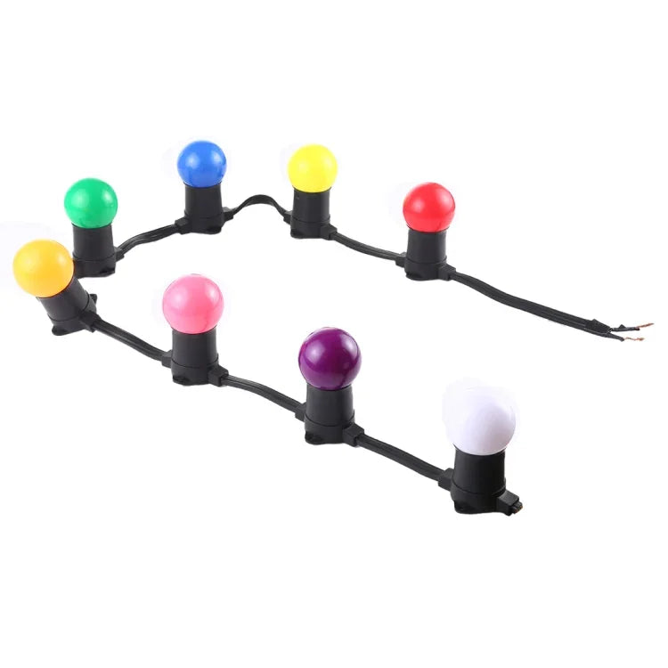 หลอดไฟ LED 2835 SMD 8 LED 2W E27 1 เมตร สำหรับตกแต่งบ้าน, AC 110V, AC 110V, DC 12V, AC 220V
