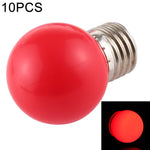 10 PCS 2W E27 2835 SMD Home Decoration LED Light Bulbs, AC 220V, AC 220V