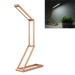 โคมไฟตั้งโต๊ะ LED 3W พับได้ ปรับได้ พร้อม USB ชาร์จ ป้องกันสายตา