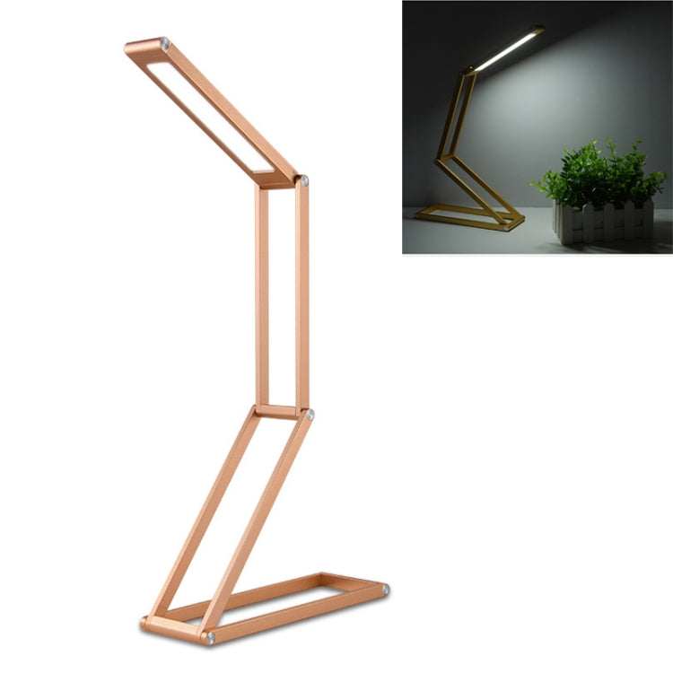 โคมไฟตั้งโต๊ะ LED 3W พับได้ ปรับได้ พร้อม USB ชาร์จ ป้องกันสายตา