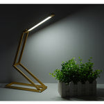 โคมไฟตั้งโต๊ะ LED 3W พับได้ ปรับได้ พร้อม USB ชาร์จ ป้องกันสายตา