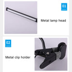 โคมไฟตั้งโต๊ะ LED 8W พับได้ ปรับได้ ป้องกันสายตา รุ่นเสียบ USB รุ่นเสียบ USB (สีขาว) รุ่นเสียบ USB (สีดำ)