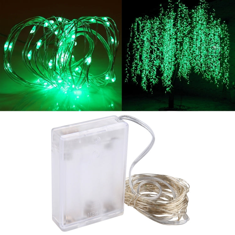โคมไฟนางฟ้า LED SMD 0603 50 ดวง พร้อมกล่องใส่ถ่าน AA 3 ก้อน, DC 5V, ไฟสีน้ำเงิน 5 เมตร, ไฟหลากสี 5 เมตร, ไฟชมพู 5 เมตร, ไฟเขียว 5 เมตร, ไฟม่วง 5 เมตร, ไฟแดง 5 เมตร, ไฟขาว 5 เมตร, ไฟขาวอุ่น 5 เมตร, ไฟเหลือง 5 เมตร