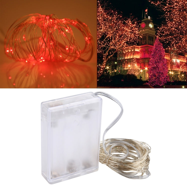 โคมไฟนางฟ้า LED SMD 0603 50 ดวง พร้อมกล่องใส่ถ่าน AA 3 ก้อน, DC 5V, ไฟสีน้ำเงิน 5 เมตร, ไฟหลากสี 5 เมตร, ไฟชมพู 5 เมตร, ไฟเขียว 5 เมตร, ไฟม่วง 5 เมตร, ไฟแดง 5 เมตร, ไฟขาว 5 เมตร, ไฟขาวอุ่น 5 เมตร, ไฟเหลือง 5 เมตร