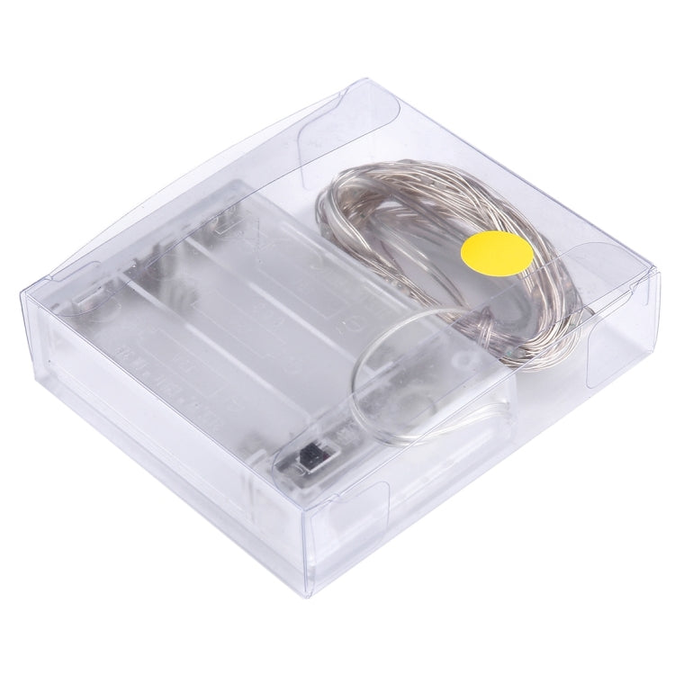 โคมไฟนางฟ้า LED SMD 0603 50 ดวง พร้อมกล่องใส่ถ่าน AA 3 ก้อน, DC 5V, ไฟสีน้ำเงิน 5 เมตร, ไฟหลากสี 5 เมตร, ไฟชมพู 5 เมตร, ไฟเขียว 5 เมตร, ไฟม่วง 5 เมตร, ไฟแดง 5 เมตร, ไฟขาว 5 เมตร, ไฟขาวอุ่น 5 เมตร, ไฟเหลือง 5 เมตร