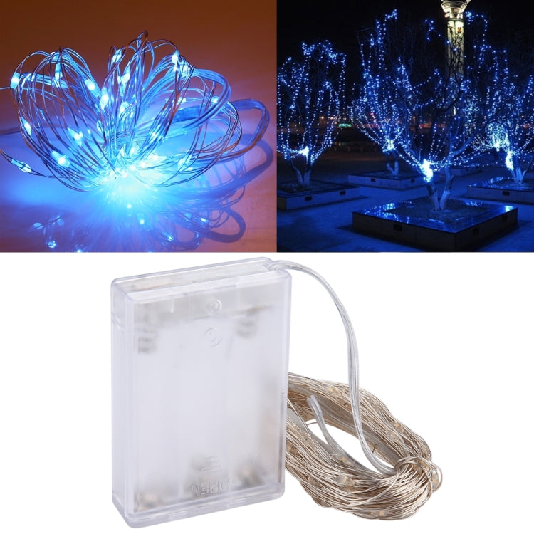 ไฟประดับโคมไฟนางฟ้า 100 LEDs SMD 06033 ใช้ถ่าน AA, DC 5V, ไฟแดง 10m, ไฟขาว 10m, ไฟขาวอุ่น 10m, ไฟเหลือง 10m, ไฟน้ำเงิน 10m, ไฟหลากสี 10m, ไฟชมพู 10m, ไฟเขียว 10m, ไฟม่วง 10m