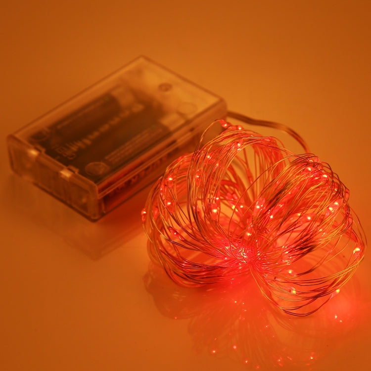 ไฟประดับโคมไฟนางฟ้า 100 LEDs SMD 06033 ใช้ถ่าน AA, DC 5V, ไฟแดง 10m, ไฟขาว 10m, ไฟขาวอุ่น 10m, ไฟเหลือง 10m, ไฟน้ำเงิน 10m, ไฟหลากสี 10m, ไฟชมพู 10m, ไฟเขียว 10m, ไฟม่วง 10m
