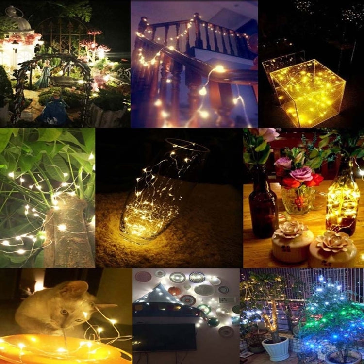 ไฟประดับโคมไฟนางฟ้า 100 LEDs SMD 0603, ไฟหลากสี 10m, ไฟขาว 10m, ไฟขาวอุ่น 10m