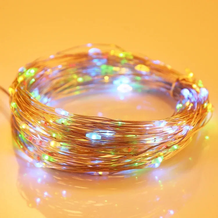ไฟประดับโคมไฟนางฟ้า 100 LEDs SMD 0603, ไฟหลากสี 20m