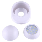 ไฟตู้เสื้อผ้าไร้สาย 9 ดวง LED 240 LM 6000K หมุนได้ 360 องศา เซ็นเซอร์ตรวจจับการเคลื่อนไหว ไฟกลางคืน ไฟผนัง สำหรับห้องนอน ห้องนั่งเล่น ห้องน้ำ ทางเดิน