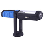 400 LM Multi-function USB Charging Portable Emergency Work Stand Light with Magnetic & 360 Degrees Swivel Hook